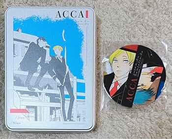 Amazon.co.jp: ACCA13区監察課 10周年 チョコクランチ缶 空き缶